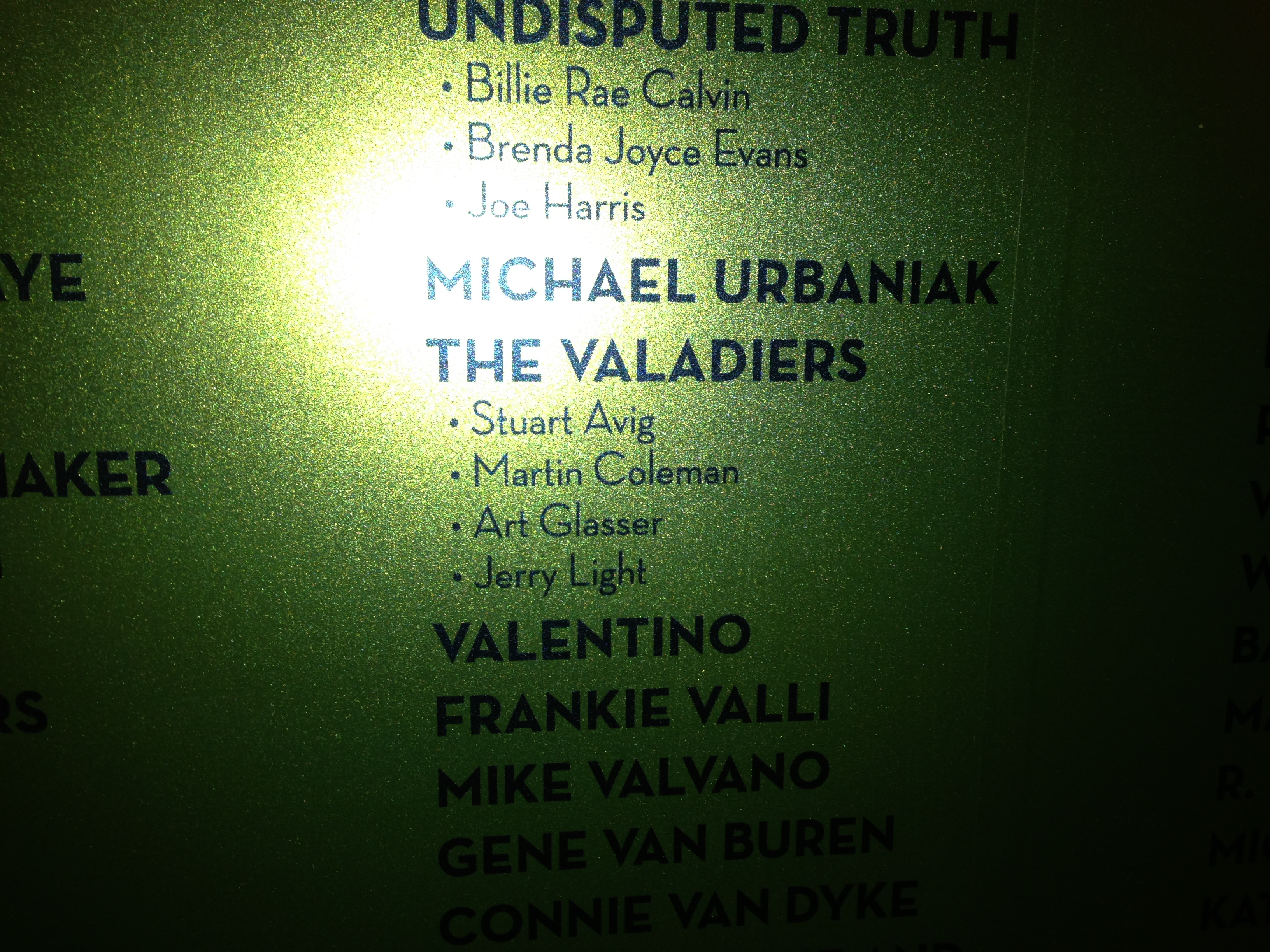 Motown Hall of Fame - The Valadiers